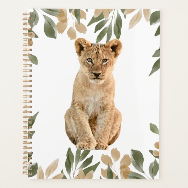 Planificateur de calendrier de lioness d'impressio (Devant)