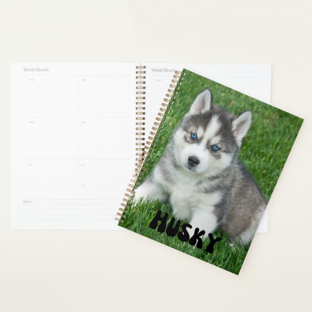 Planificateur de calendrier de marionnettes Cute H (Devant avec enveloppe)
