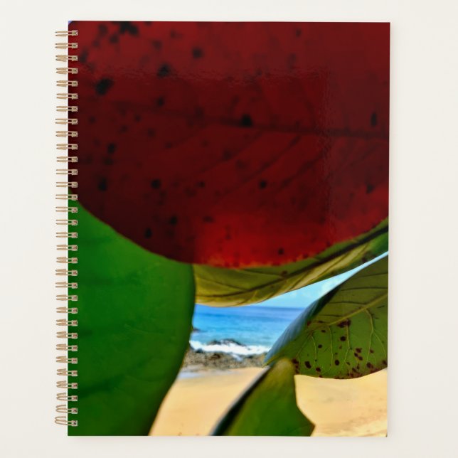 Planificateur de calme des Caraïbes - Feuilles tro (Devant)