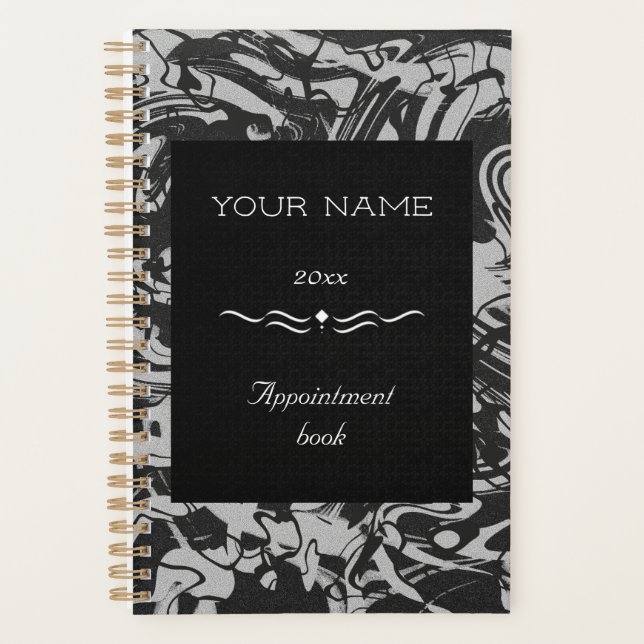 Planificateur de carnet de rendez-vous professionn (Devant)