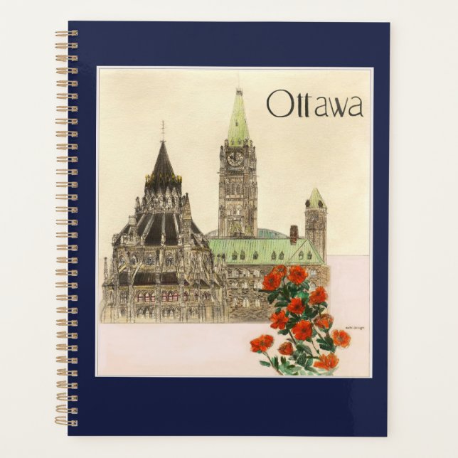 Planificateur de Carnets Ottawa (Devant)
