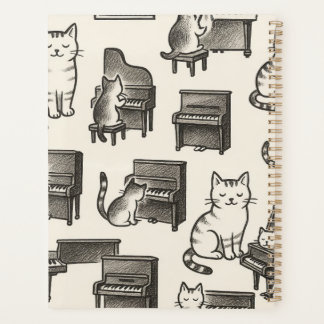 Planificateur de chat sur le piano