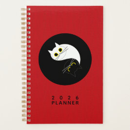 Planificateur de chat Zen Yin Yang