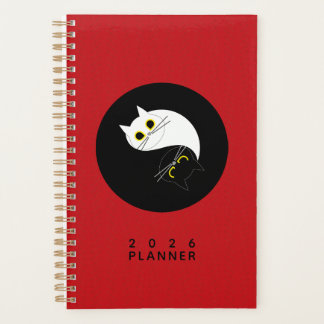 Planificateur de chat Zen Yin Yang