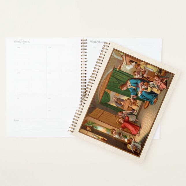 Planificateur de cuisine de la Sainte Famille (Devant avec enveloppe)