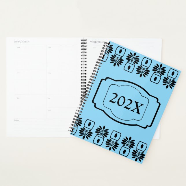 Planificateur de dates annuelles personnalisé (Devant avec enveloppe)