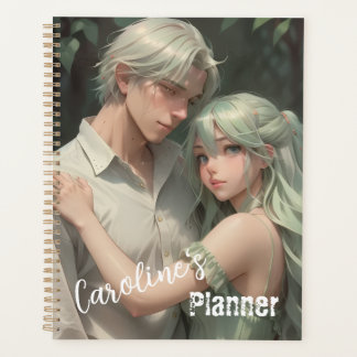 Planificateur de Fantaisie Anime Couple de la Terr