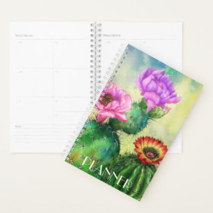 Planificateur de fleurs Cactus