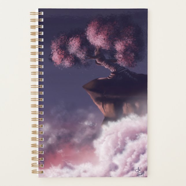 Planificateur de fleurs de cerisiers (Devant)