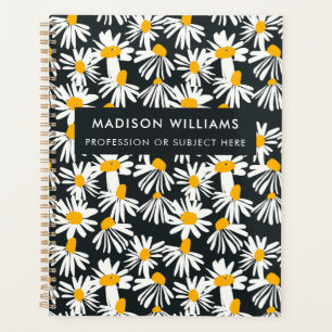 Planificateur de fleurs modernes minimes