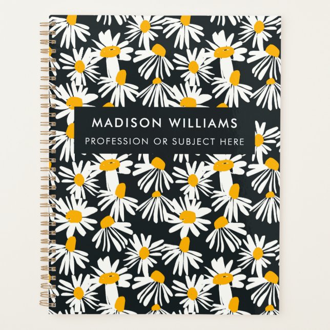 Planificateur de fleurs modernes minimes (Devant)