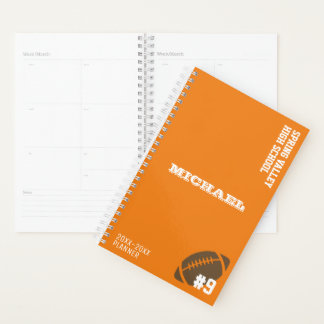 Planificateur de football scolaire personnalisé