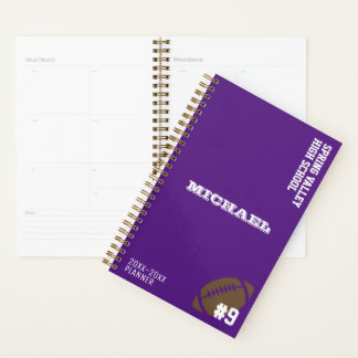 Planificateur de football scolaire personnalisé