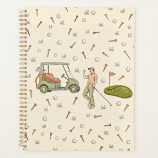 Planificateur de golf dessiné
