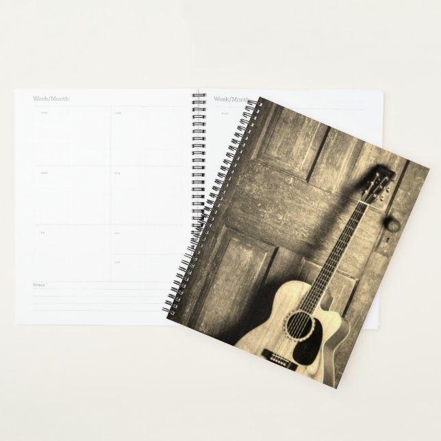 Planificateur de guitare (Devant avec enveloppe)