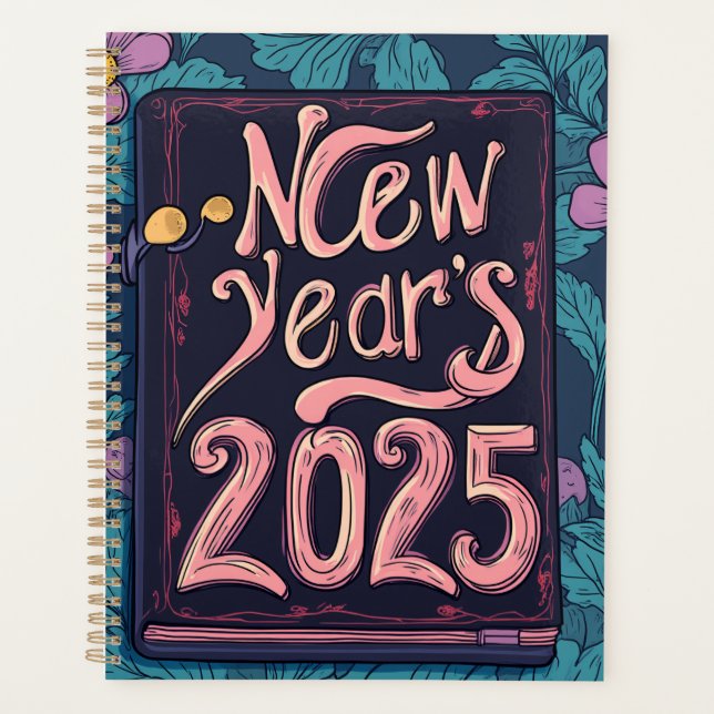 Planificateur de jour de l'année 2025 (Devant)