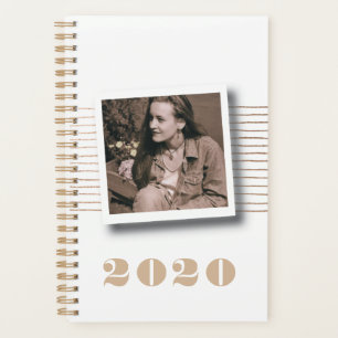 Planificateur de journal photo personnalisé 2020