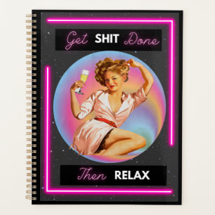Planificateur de journée/Journal drôle pour femmes