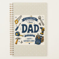 Planificateur de la fête des pères 'Papa répare to