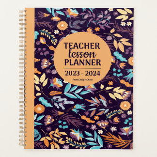 Planificateur de leçons de l'enseignant 2023-2024