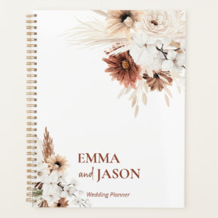 Planificateur de liste de contrôle du Mariage Boho