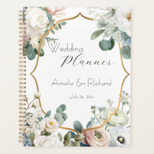 Planificateur de Mariage Personnalisé Elegant Flor