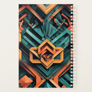 Planificateur de papier 3D géométrique