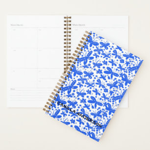 Planificateur de papillons bleus