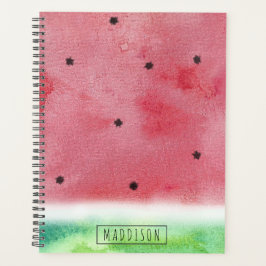 Planificateur de pastèque, journal de pastèque