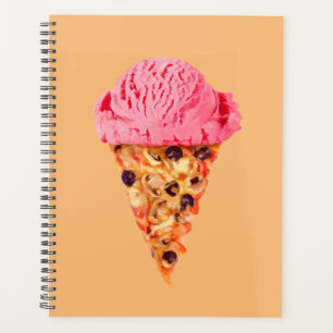 Planificateur de pizza à la crème glacée