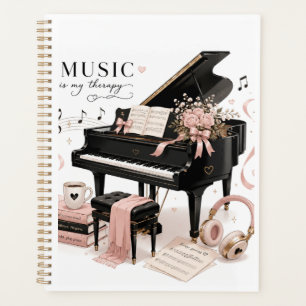 Planificateur de Pratique de Piano Luxe Douillet