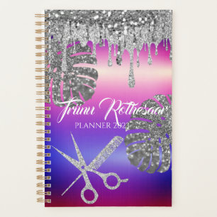 Planificateur de salon de coiffure de Parties scin
