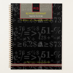 Planificateur de tuteurs mathématiques monogrammes