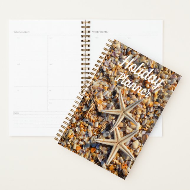 Planificateur de voyage de vacances personnalisé (Devant avec enveloppe)