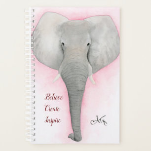 Planificateur d'éléphants gris