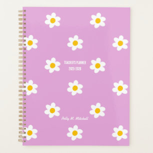Planificateur d'enseignant à chaîne de marguerite 