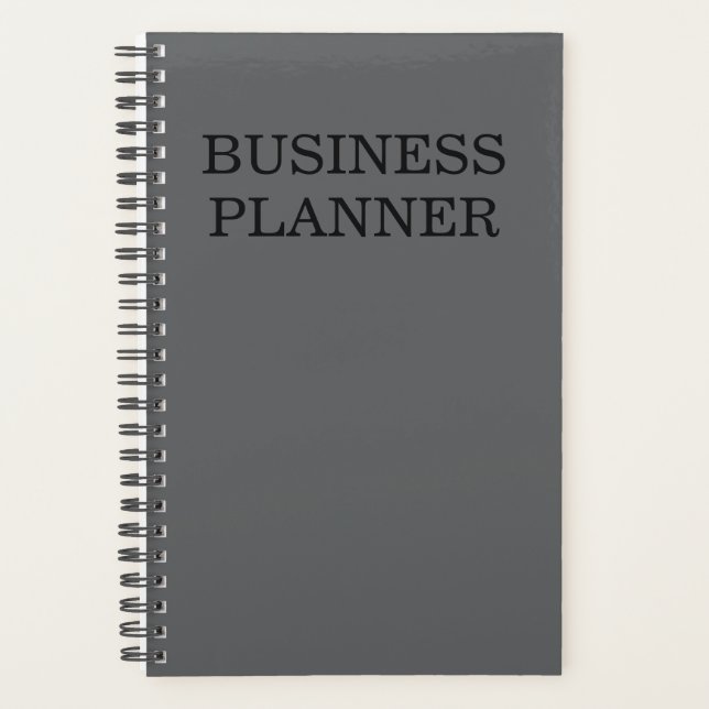 Planificateur d'entreprise personnalisé (Devant)