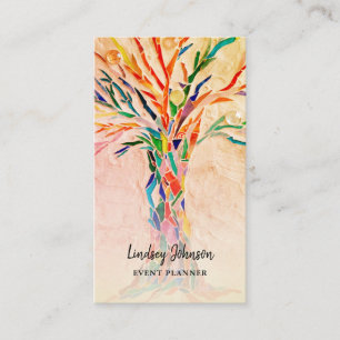 Planificateur d'événements couleur QR Code Carte d