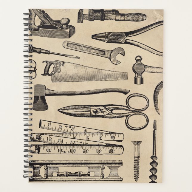 Planificateur d'outils Vintages 1911 (Devant)