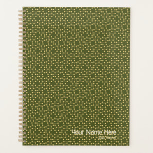 Planificateur et calendrier non datés Retro Design