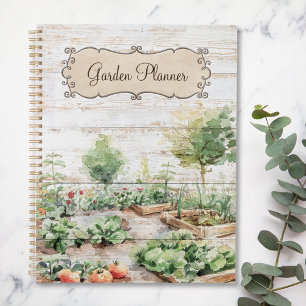 Planificateur et Journal de Jardin de Légumes en B