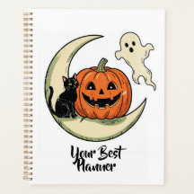 Planificateur fantaisiste d'Halloween Citrouille &