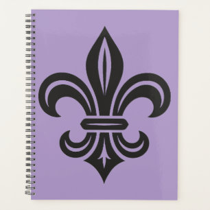 Planificateur "Fleur-de-lis stylisée"