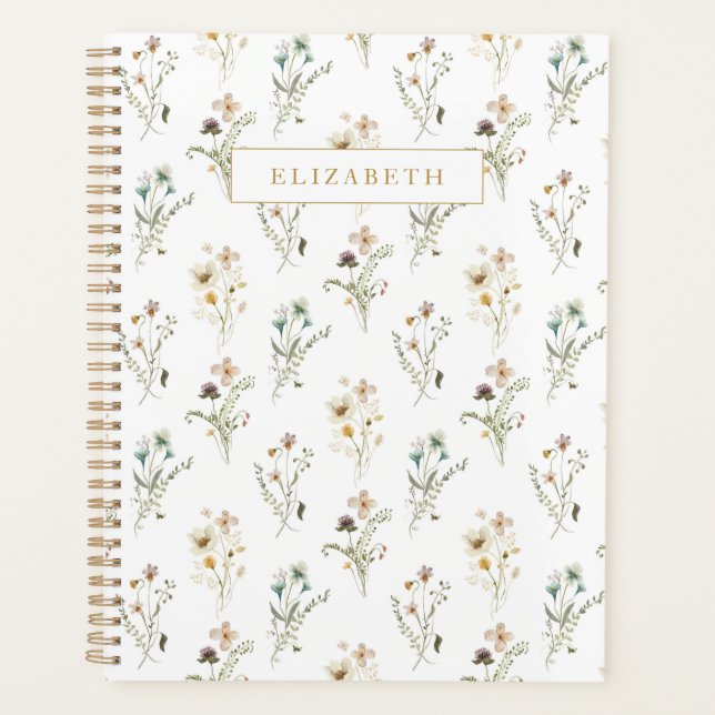 Planificateur fleur sauvage (Devant)