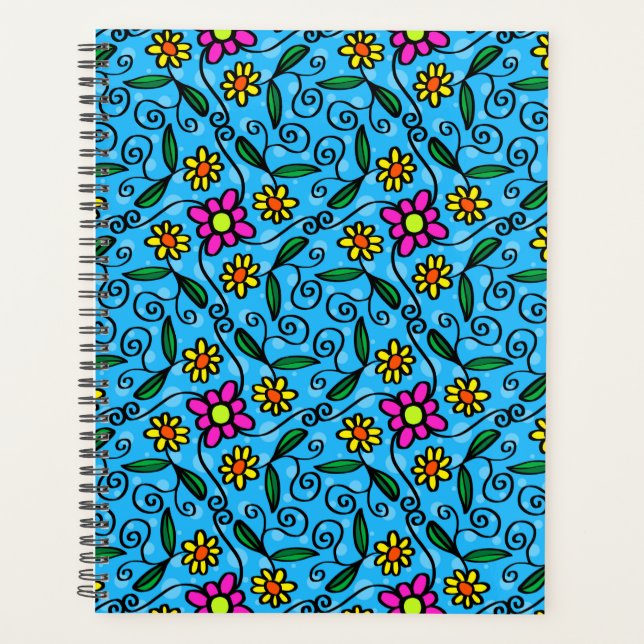 Planificateur floral Abstrait (Devant)