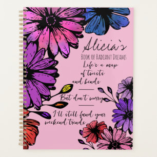 Planificateur Floral Dreams pour Filles
