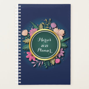 Planificateur floral personnalisé 2021