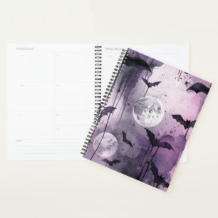 Planificateur gothique Vol de minuit Velvet Chao