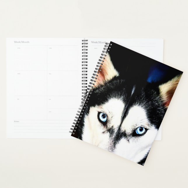 Planificateur Husky Eyes (Devant avec enveloppe)