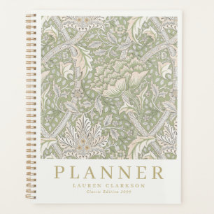 Planificateur Inspiré de l'Art Nouveau Morris